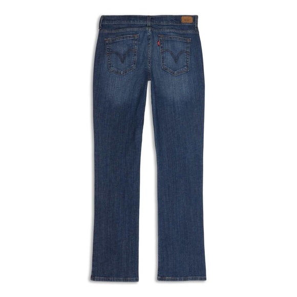 Levi's 505 Classic Blue Straight Leg mid rise Jeans Timeless Fit - Picture 1 of 10